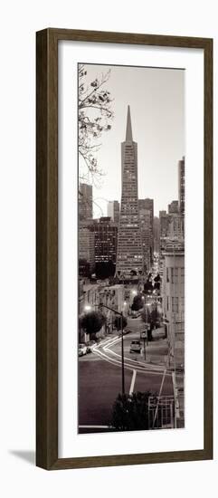 Transamerica Pano #1-Alan Blaustein-Framed Photographic Print