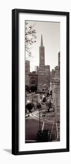 Transamerica Pano #1-Alan Blaustein-Framed Photographic Print