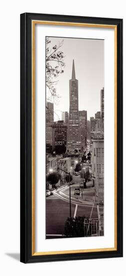 Transamerica Pano #1-Alan Blaustein-Framed Photographic Print