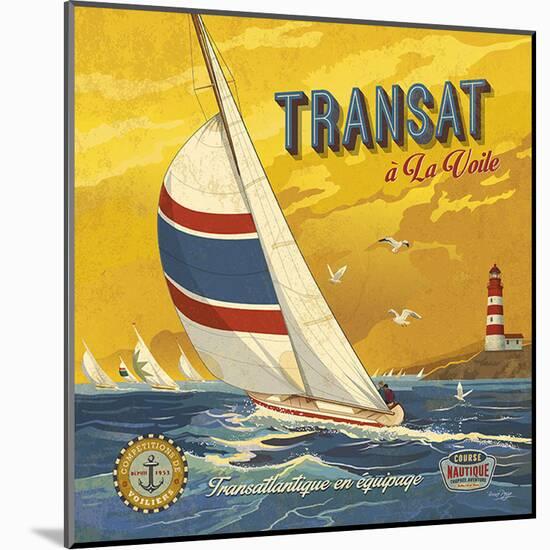 Transat à la voile-Bruno Pozzo-Mounted Art Print