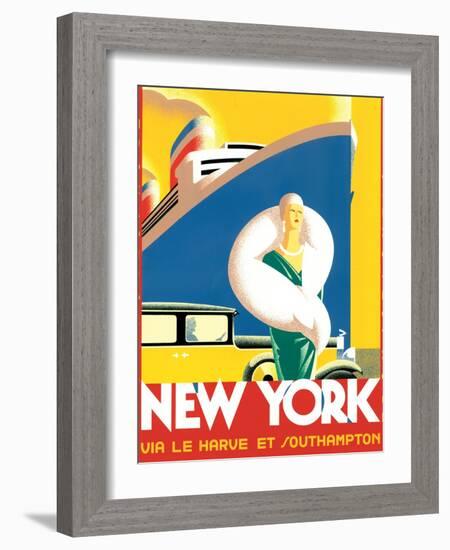 Transatlantic-Brian James-Framed Art Print