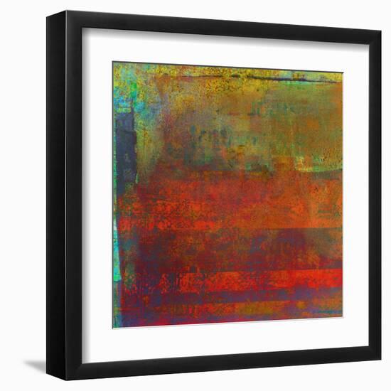 Transcendental I-Ricki Mountain-Framed Art Print