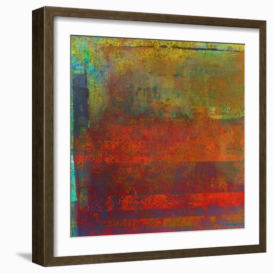 Transcendental I-Ricki Mountain-Framed Art Print