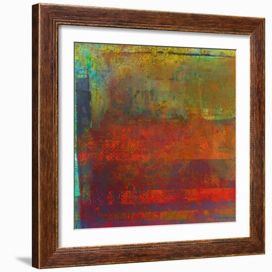 Transcendental I-Ricki Mountain-Framed Art Print