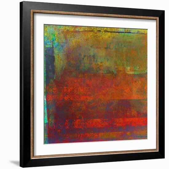 Transcendental I-Ricki Mountain-Framed Art Print