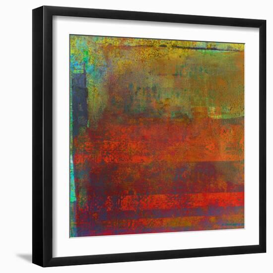 Transcendental I-Ricki Mountain-Framed Art Print