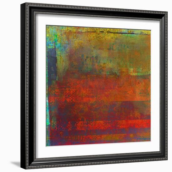 Transcendental I-Ricki Mountain-Framed Art Print