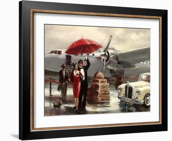 Transcontinental Flight-Brent Heighton-Framed Art Print