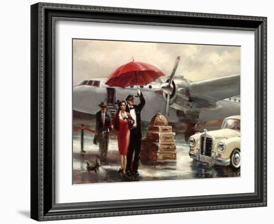 Transcontinental Flight-Brent Heighton-Framed Art Print