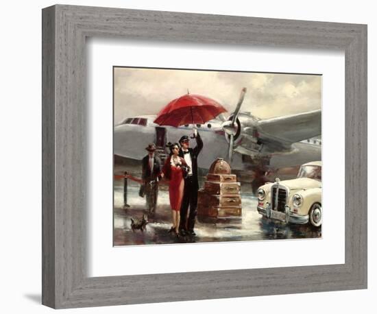 Transcontinental Flight-Brent Heighton-Framed Art Print