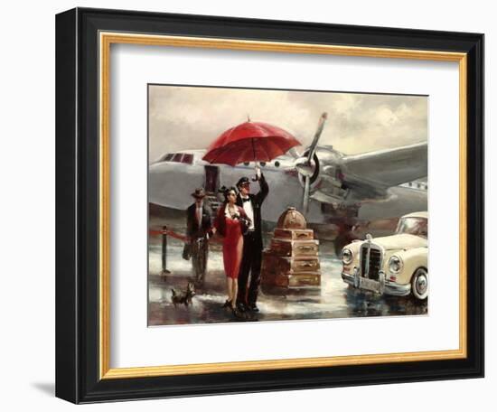 Transcontinental Flight-Brent Heighton-Framed Art Print