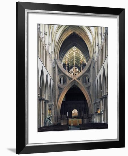 Transept with Protruding Arches-null-Framed Giclee Print