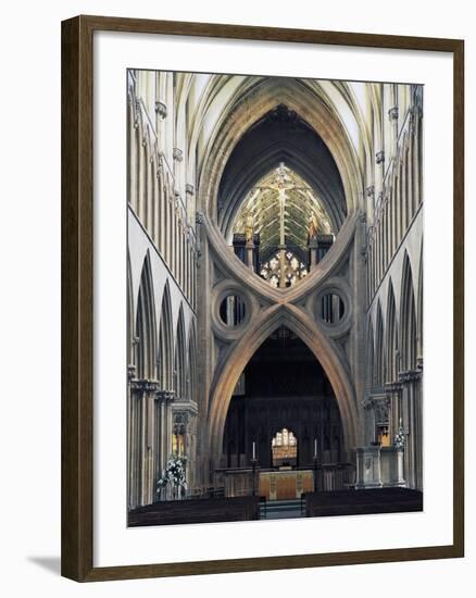 Transept with Protruding Arches-null-Framed Giclee Print