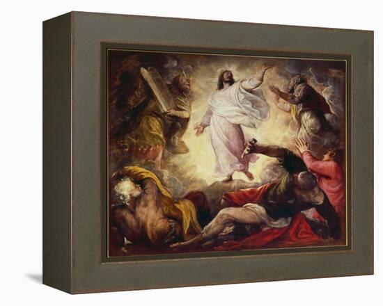 Transfiguration, 1560-Titian (Tiziano Vecelli)-Framed Premier Image Canvas