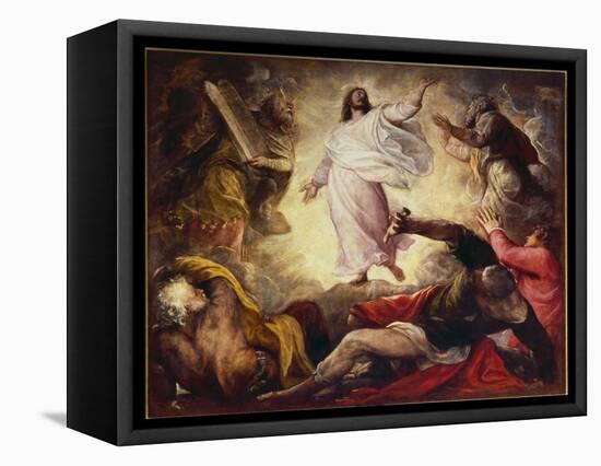 Transfiguration, 1560-Titian (Tiziano Vecelli)-Framed Premier Image Canvas