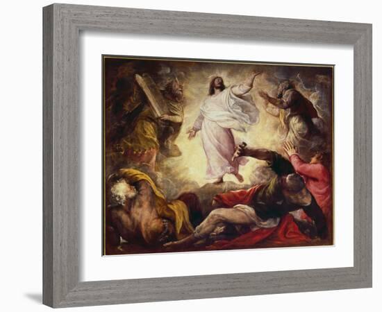 Transfiguration, 1560-Titian (Tiziano Vecelli)-Framed Giclee Print