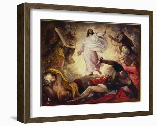 Transfiguration, 1560-Titian (Tiziano Vecelli)-Framed Giclee Print