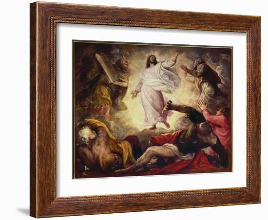 Transfiguration, 1560-Titian (Tiziano Vecelli)-Framed Giclee Print