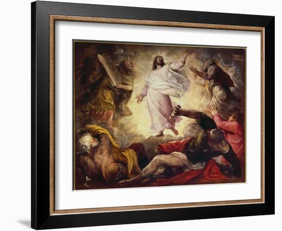 Transfiguration, 1560-Titian (Tiziano Vecelli)-Framed Giclee Print