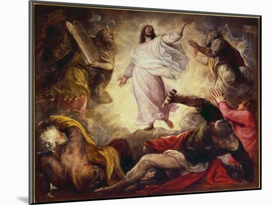 Transfiguration, 1560-Titian (Tiziano Vecelli)-Mounted Giclee Print