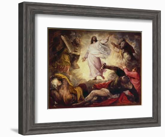 Transfiguration, 1560-Titian (Tiziano Vecelli)-Framed Giclee Print