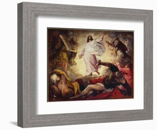 Transfiguration, 1560-Titian (Tiziano Vecelli)-Framed Giclee Print