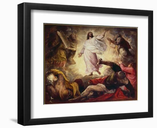 Transfiguration, 1560-Titian (Tiziano Vecelli)-Framed Giclee Print