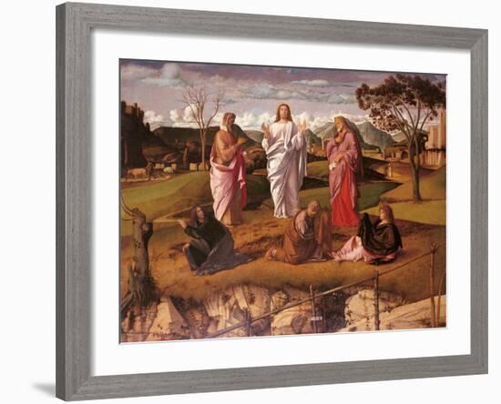 Transfiguration of Christ-Giovanni Bellini-Framed Giclee Print