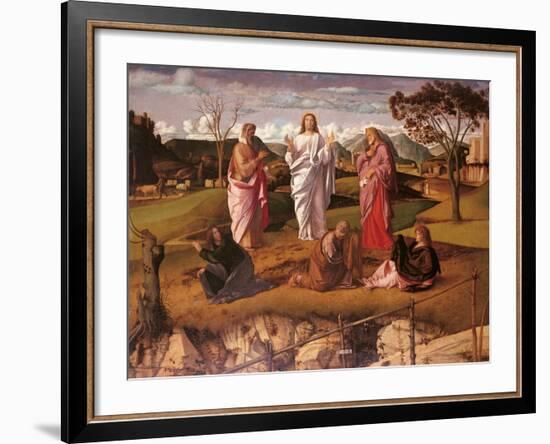 Transfiguration of Christ-Giovanni Bellini-Framed Giclee Print