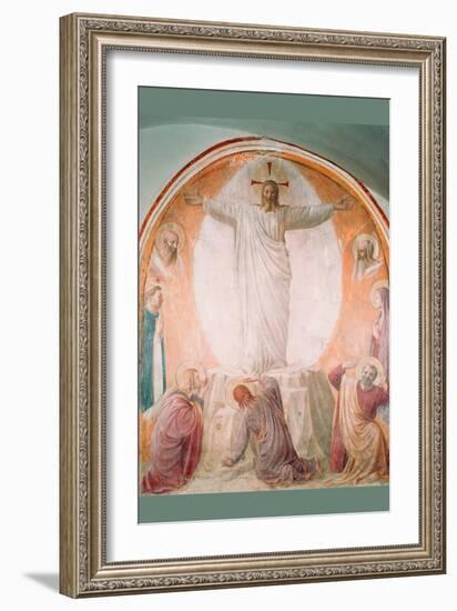 Transfiguration of Christ-Fra Angelico-Framed Art Print