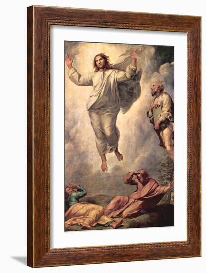 Transfiguration of Christ-Raphael-Framed Art Print