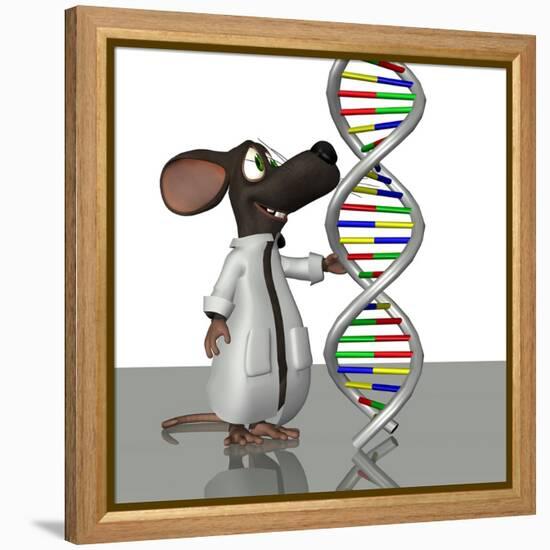 Transgenic Mouse, Conceptual Artwork-Friedrich Saurer-Framed Premier Image Canvas