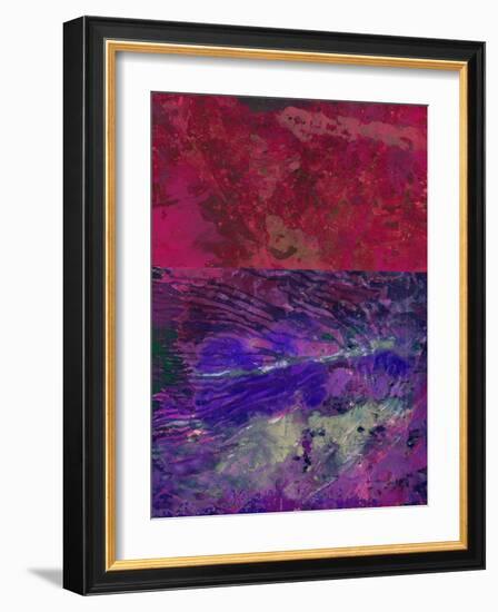 Transition V-Ricki Mountain-Framed Art Print