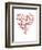 Translation of Love (white)-Tenisha Proctor-Framed Premium Giclee Print