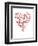 Translation of Love (white)-Tenisha Proctor-Framed Premium Giclee Print