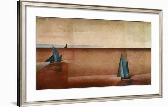 Translucence After the Rain-Lyonel Feininger-Framed Art Print