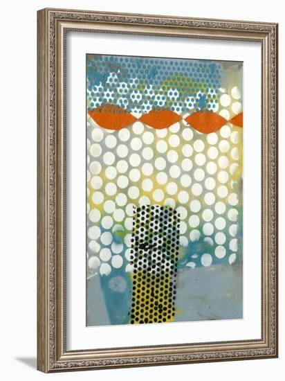 Translucent Abstraction I-Jennifer Goldberger-Framed Art Print