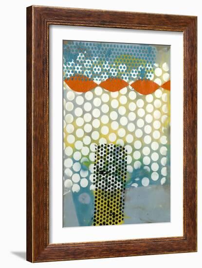 Translucent Abstraction I-Jennifer Goldberger-Framed Art Print