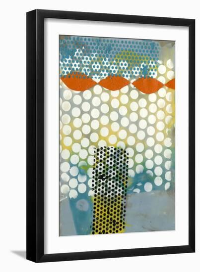 Translucent Abstraction I-Jennifer Goldberger-Framed Art Print