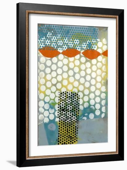 Translucent Abstraction I-Jennifer Goldberger-Framed Art Print