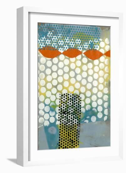 Translucent Abstraction I-Jennifer Goldberger-Framed Art Print