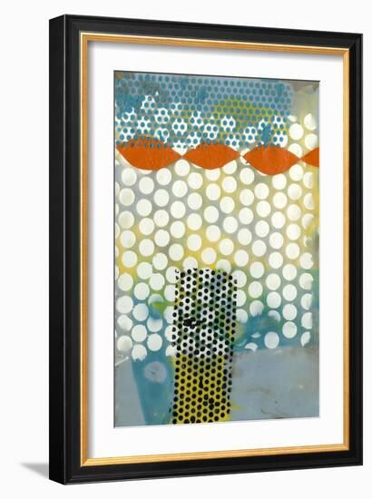 Translucent Abstraction I-Jennifer Goldberger-Framed Art Print