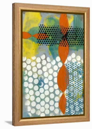 Translucent Abstraction II-Jennifer Goldberger-Framed Stretched Canvas