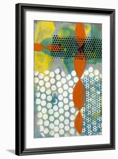 Translucent Abstraction II-Jennifer Goldberger-Framed Art Print