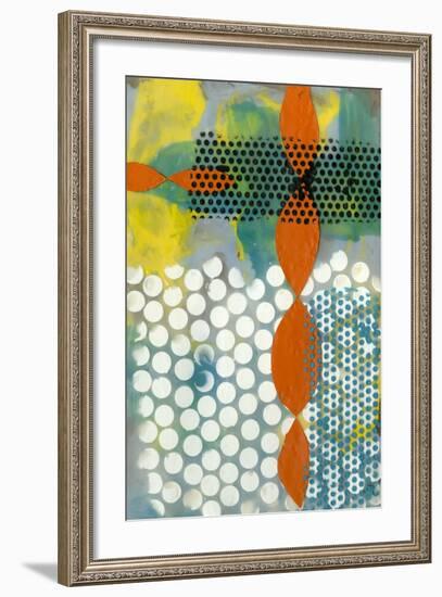 Translucent Abstraction II-Jennifer Goldberger-Framed Art Print