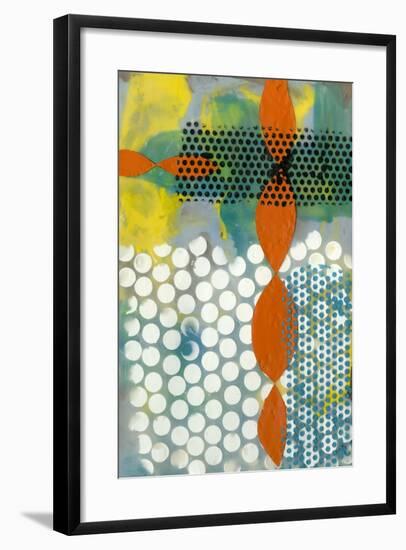 Translucent Abstraction II-Jennifer Goldberger-Framed Art Print
