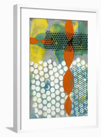 Translucent Abstraction II-Jennifer Goldberger-Framed Art Print