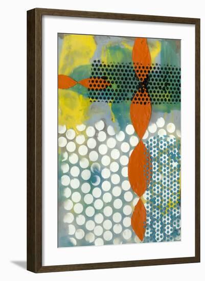 Translucent Abstraction II-Jennifer Goldberger-Framed Art Print