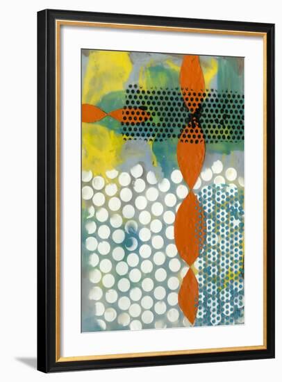 Translucent Abstraction II-Jennifer Goldberger-Framed Art Print