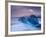 Translucent Blue Iceberg Washed Ashore on Breidamerkursandur Black Sands-Patrick Dieudonne-Framed Photographic Print